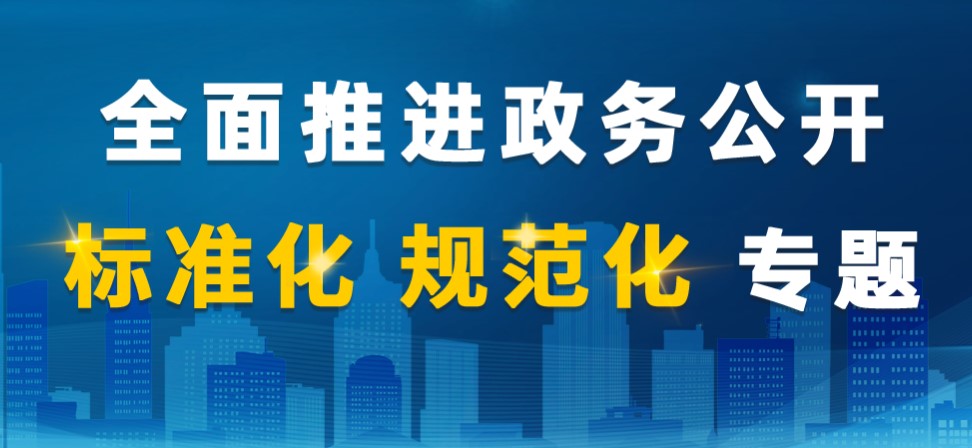 基層政務公開兩化專題